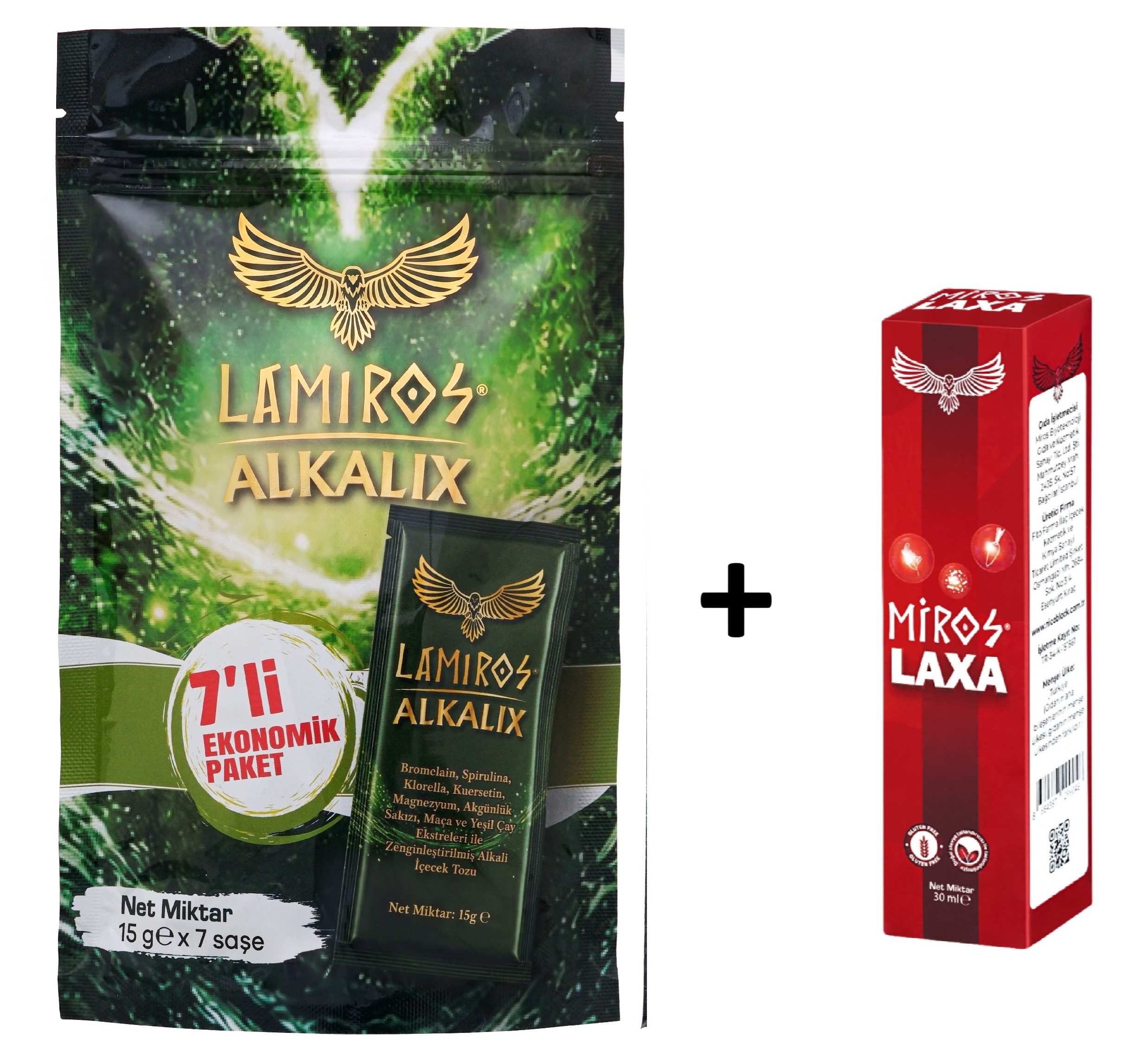 Lamiros Alkalix 7'li+Miros Laxa